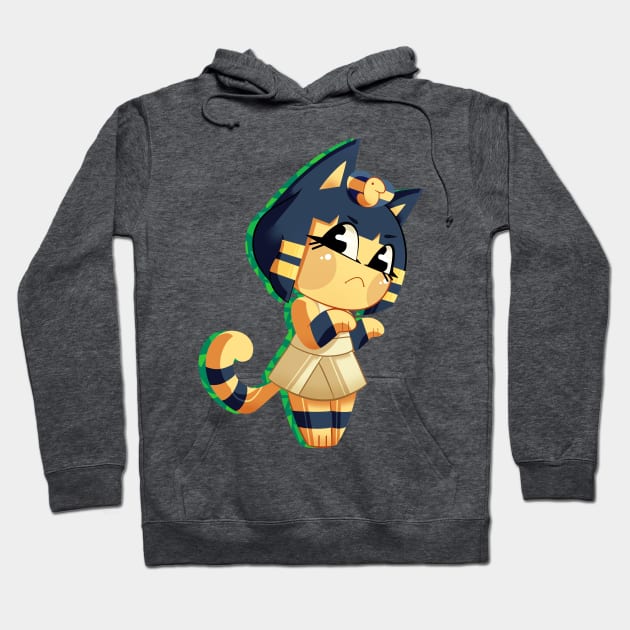 Ankha. Hoodie by scribblekisses